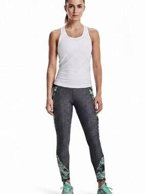Under Armour HeatGear Compression High Rise Ankle Crop Leggings Medium